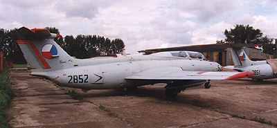 L-29 on the ground